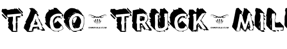 Taco Truck Militia Regular.ttf