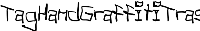 Tag Hand Graffiti Trash Regular.otf