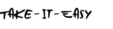 Take it Easy Regular.ttf