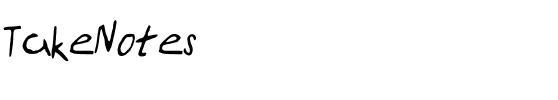 TakeNotes Medium.ttf