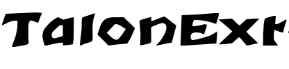 TalonExtended Regular.ttf