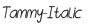 Tammy Italic.ttf