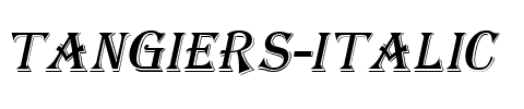 Tangiers Italic.ttf