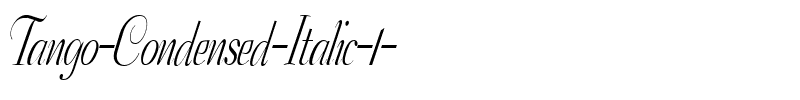 Tango-Condensed Italic.ttf