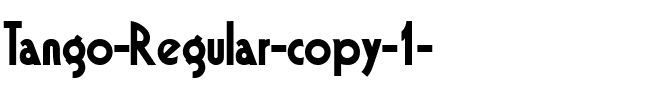 Tango Normal.ttf