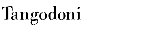 Tangodoni Regular.ttf