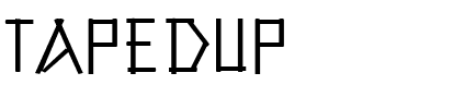 TapedUp Regular.ttf