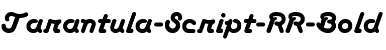 Tarantula Script RR   Bold.ttf