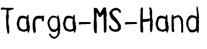 Targa MS Hand Regular.ttf