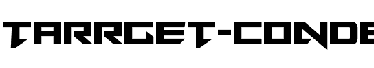 Tarrget Condensed Condensed.ttf