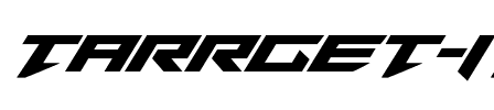Tarrget Italic Italic.ttf