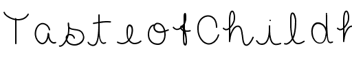 TasteofChildhood Medium.ttf