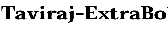 Taviraj ExtraBold Regular.ttf