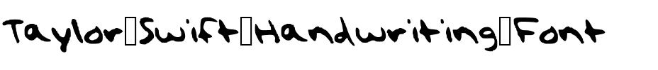Taylor_Swift_Handwriting_Font Medium.ttf