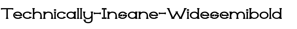 Technically Insane Widesemibold Regular.ttf
