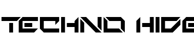 Techno Hideo Regular.ttf