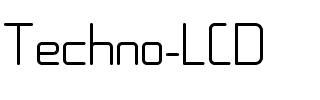 Techno LCD Regular.ttf