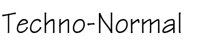 Techno Normal.ttf