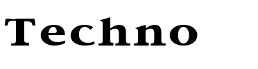 Techno Regular.ttf