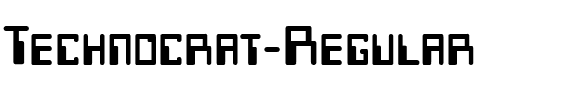 Technocrat Regular.ttf