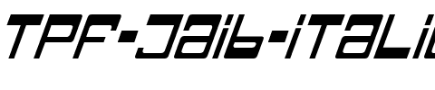 TPF Jaib Italic.ttf