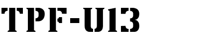TPF U13 Regular.ttf
