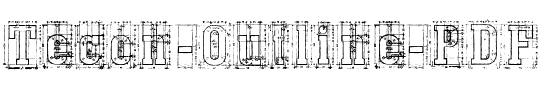 Tecon Outline Regular.ttf