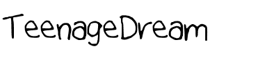TeenageDream Medium.ttf