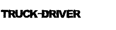 TRUCK DRIVER TRUCK DRIVER.ttf