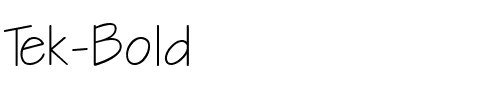Tek Bold.ttf