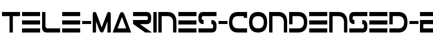 Tele-Marines Condensed Bold Condensed Bold.ttf