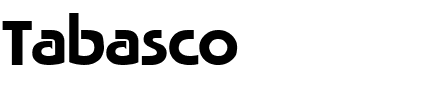 Tabasco Regular.ttf