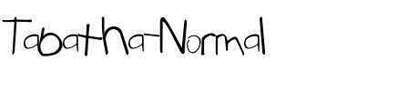 Tabatha-Normal Regular.ttf