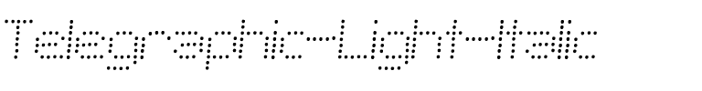Telegraphic Light Italic.ttf