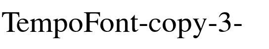 TempoFont Regular.ttf