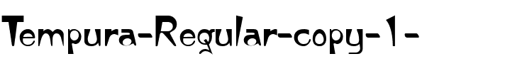 Tempura Normal.ttf