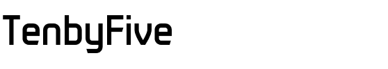 Tenby Five Regular.otf