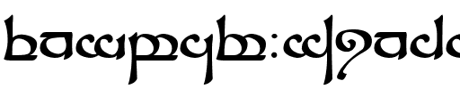 Tengwar Sindarin Regular.ttf