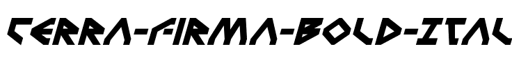 Terra Firma Bold Italic Bold Italic.ttf