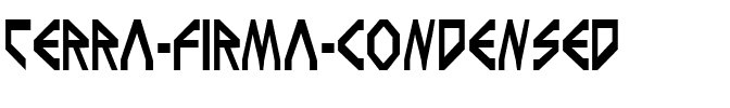 Terra Firma Condensed Condensed.ttf