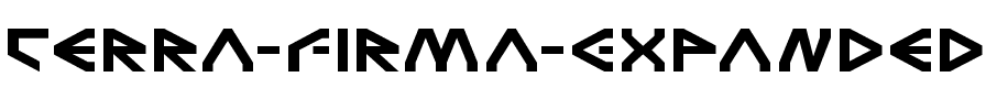 Terra Firma Expanded Expanded.ttf