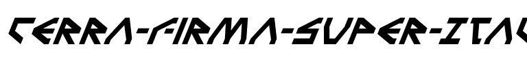 Terra Firma Super-Italic Italic.ttf