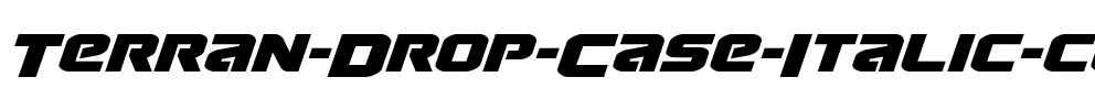 Terran Drop-Case Italic Italic.ttf