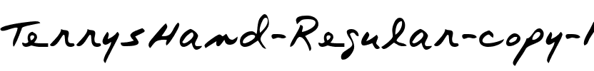TerrysHand Regular.ttf