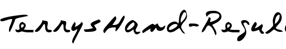 TerrysHand Regular.ttf
