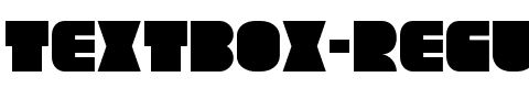 TextBox Regular Regular.ttf