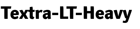 Textra LT Heavy Regular.ttf