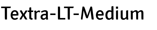 Textra LT Light Bold.ttf