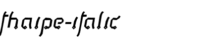 Thaipe Italic.ttf