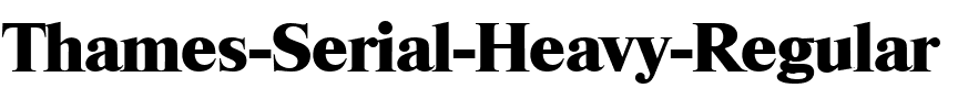 Thames-Serial-Heavy Regular.ttf